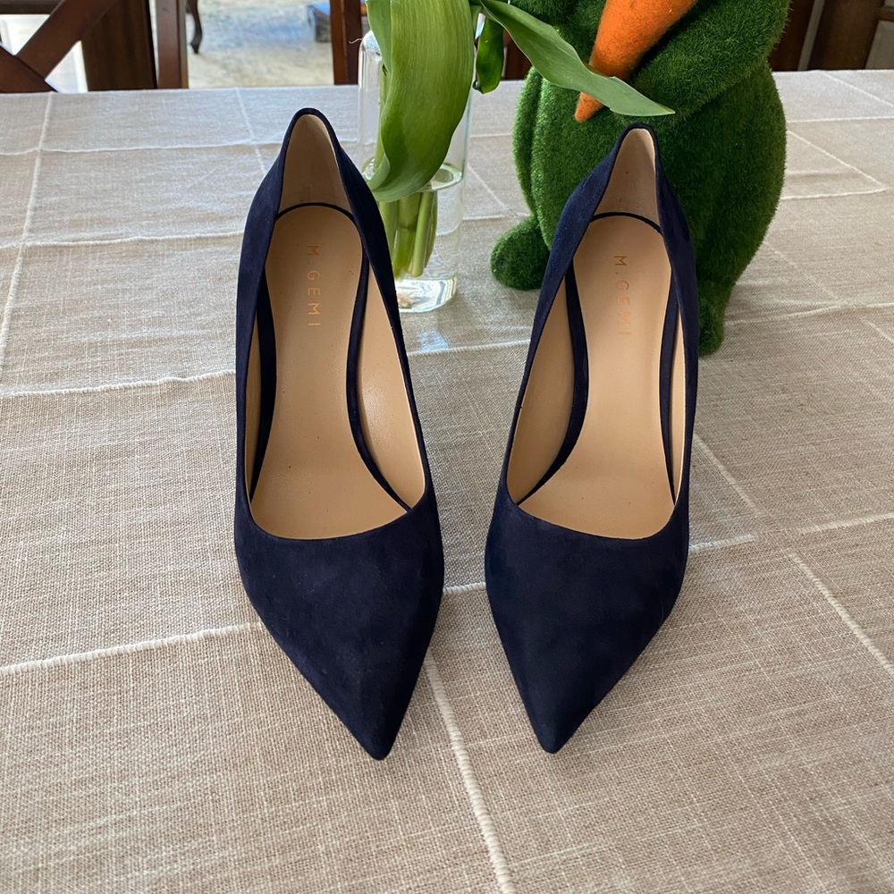 M Gemi suede pumps